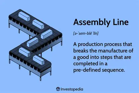 Benefits of the Assembly Line
