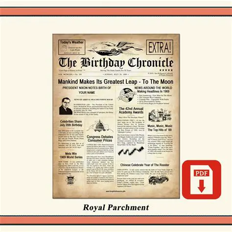 Benefits of The Birthday Chronicle