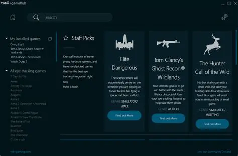 Benefits of Tobii Game Hub