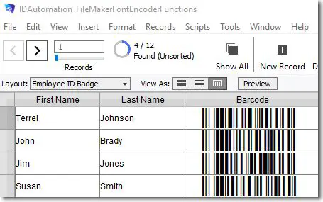 Benefits of Using a FileMaker Barcode Font Encoder Plugin