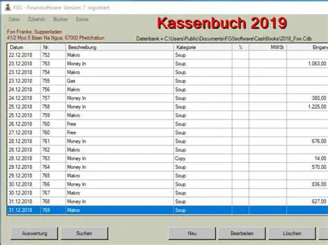 Benefits of Using a Kassenbuch