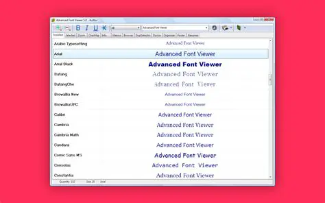 Benefits of Using Font Manager Software
