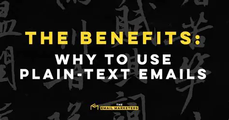 Benefits of Using Get Plain Text
