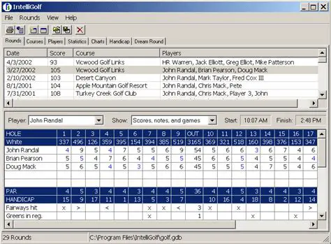 Benefits of Using IntelliGolf Desktop Edition