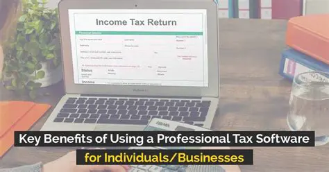 Benefits of Using Tax Software