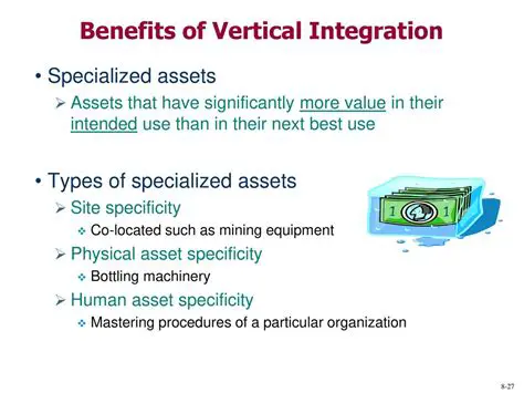 Benefits of Vertical Integration