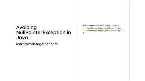 Best Practices for Avoiding NullPointerException