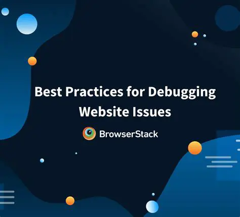 Best Practices for Debugging