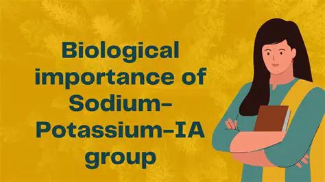 Biological Importance of Sodium