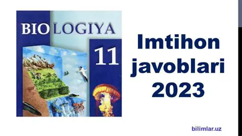 Biologiya 3 CHSBni Javoblarini Topishga Yordam Beradigan Maqola