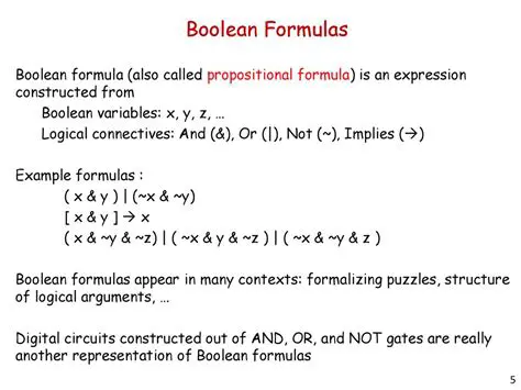 Boolean Value Representation