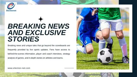 Breaking News: Live Sports Updates and Latest Scores Around the World