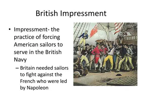British Impressment of American Sailors