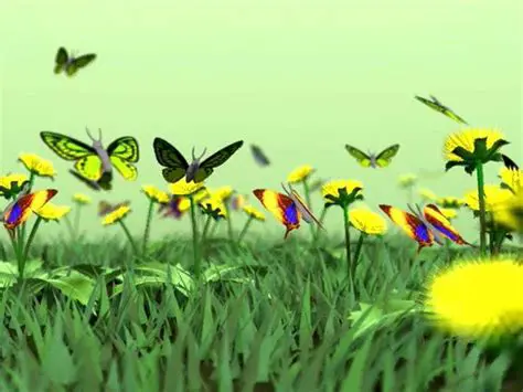 Butterflies Kingdom 3D Screensaver