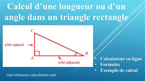 Calcul de la longueur de la ligne BC