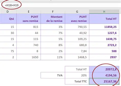 Calcul du montant de la remboursement