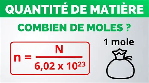 Calcul du nombre de moles de fer