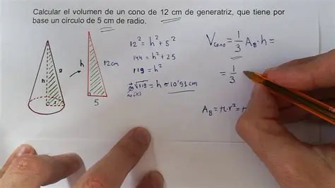 Calculando el Radio del Cono