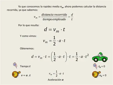 Calculando la Distancia Recorrida por un Cuerpo en Movimiento