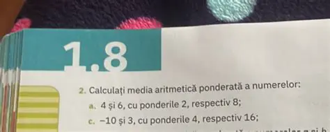 Calcularea Mediei Aritmetice