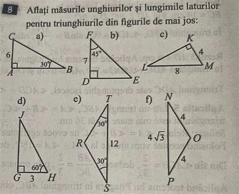 Calcularea unghiurilor interioare