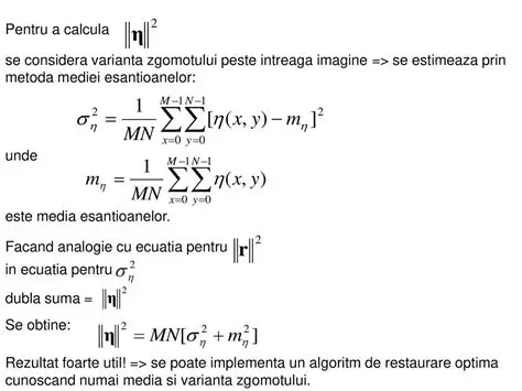 Calcularea valorii interioare