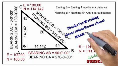 Calculate the True North Bearing