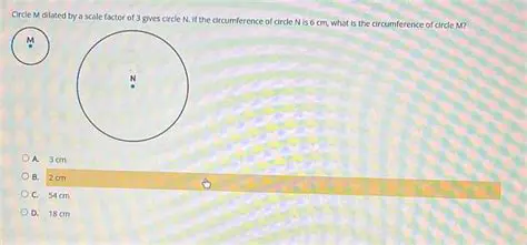 Calculating Circumference After Dilation