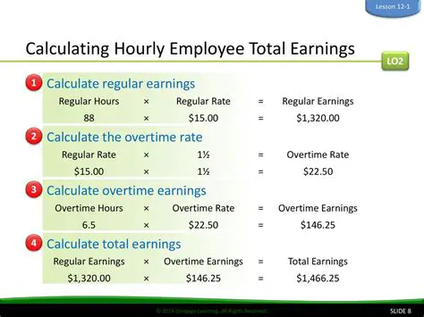 Calculating Daily Earnings