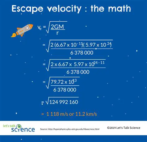 Calculating Escape Velocity