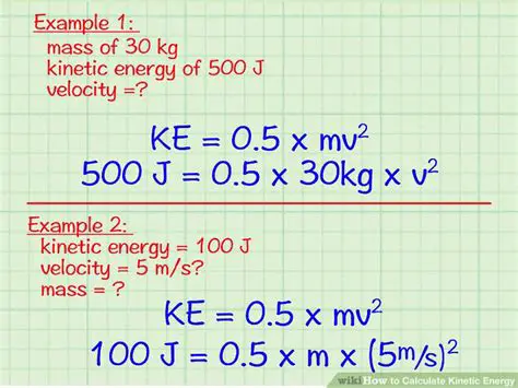 Calculating Kinetic Energy