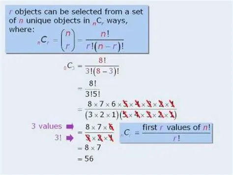 Calculating Possible Combinations