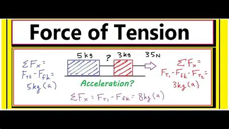 Calculating Tension and Net Force