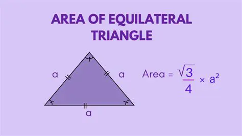 Calculating the Area of an Equilateral Triangle