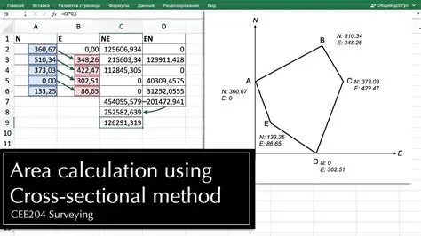 Calculating the Area of Cross Sections