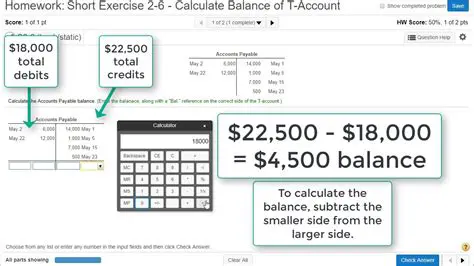 Calculating the Ending Balance