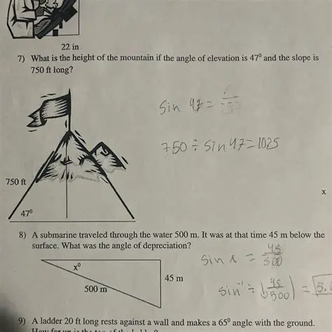 Calculating the Height of the Mountain