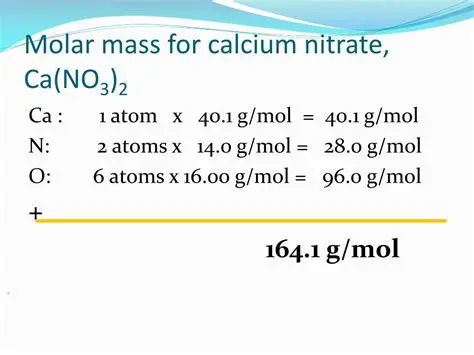 Calculating the Mass of Calcium Nitrate