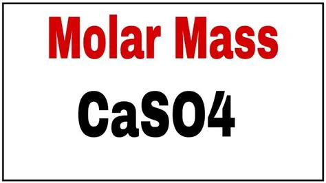 Calculating the Mass of CaSO4 Produced