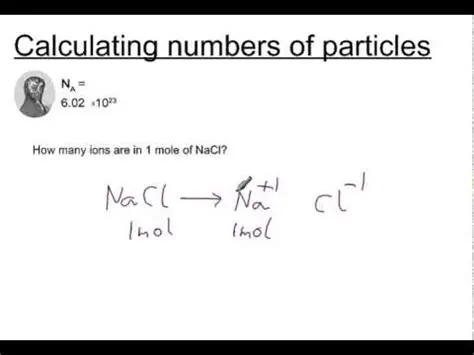 Calculating the Number of Particles