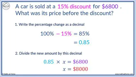 Calculating the Original Bill Amount