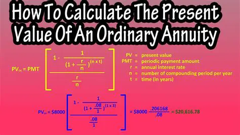 Calculating the Present Value of Annuity Due
