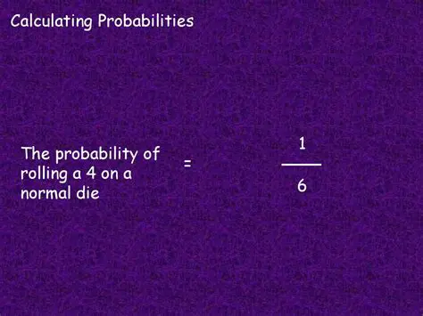 Calculating the Probability of Rolling a 4