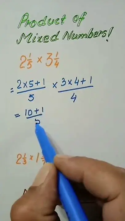 Calculating the Product of Mixed Numbers