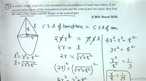 Calculating the Radius of the Conical Part