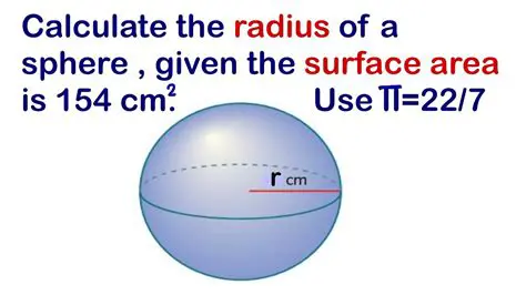 Calculating the Radius of the Sphere
