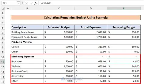 Calculating the Remaining Amount Due