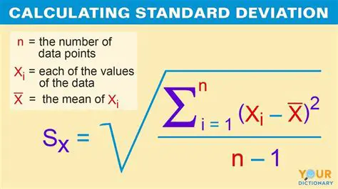 Calculating the Standard Deviations