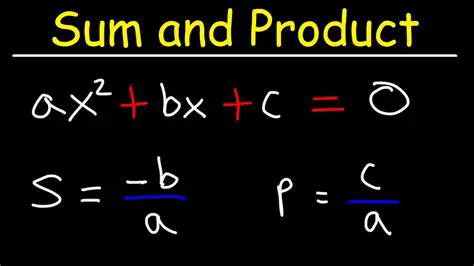 Calculating the Sum of the Products