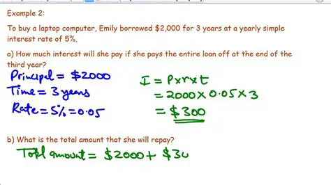 Calculating the Total Amount of Money a Person Will Pay